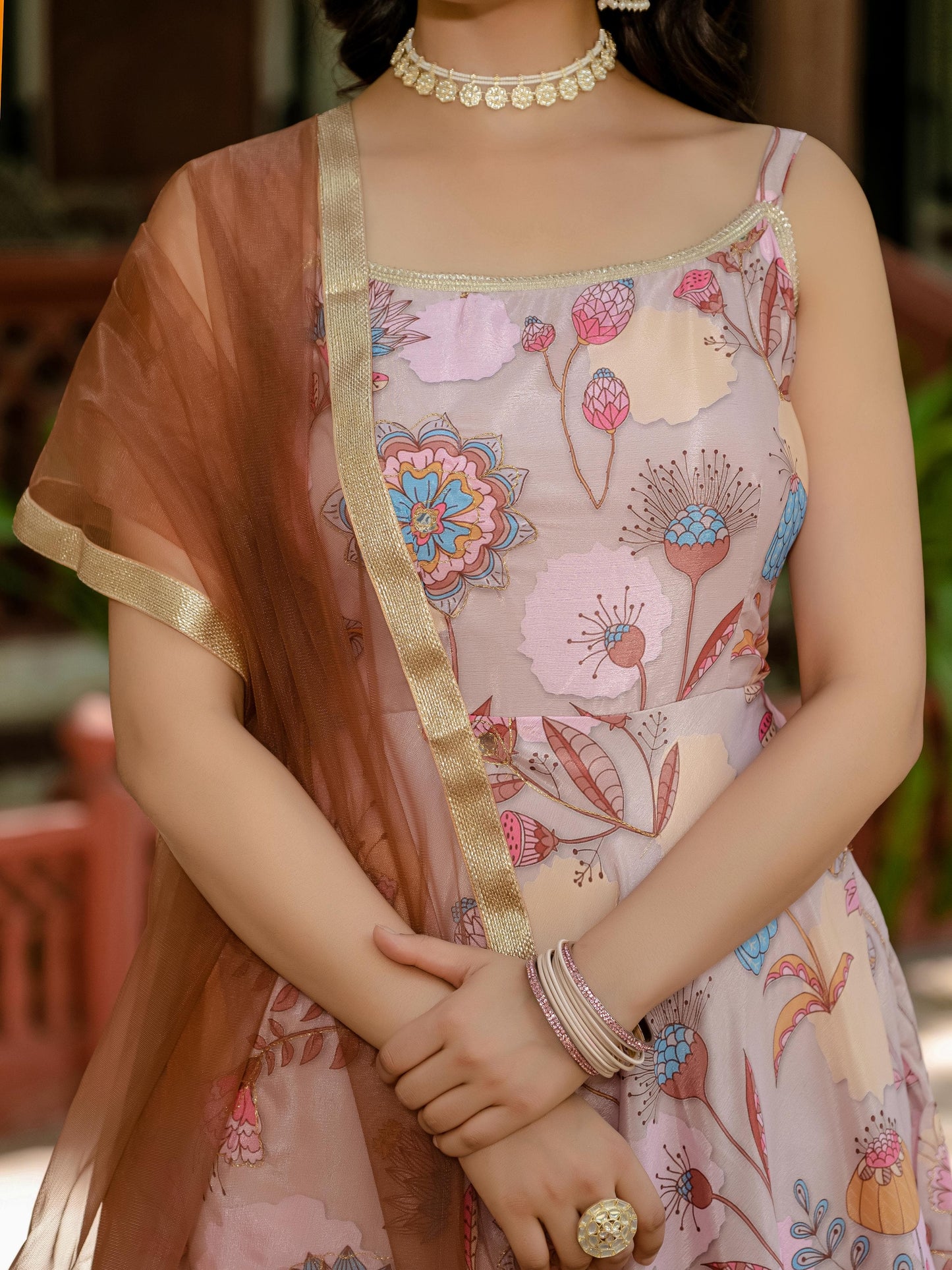 ✨ Presenting an Exclusive 3-Piece Set: Kurti, Palazzo & Dupatta ✨