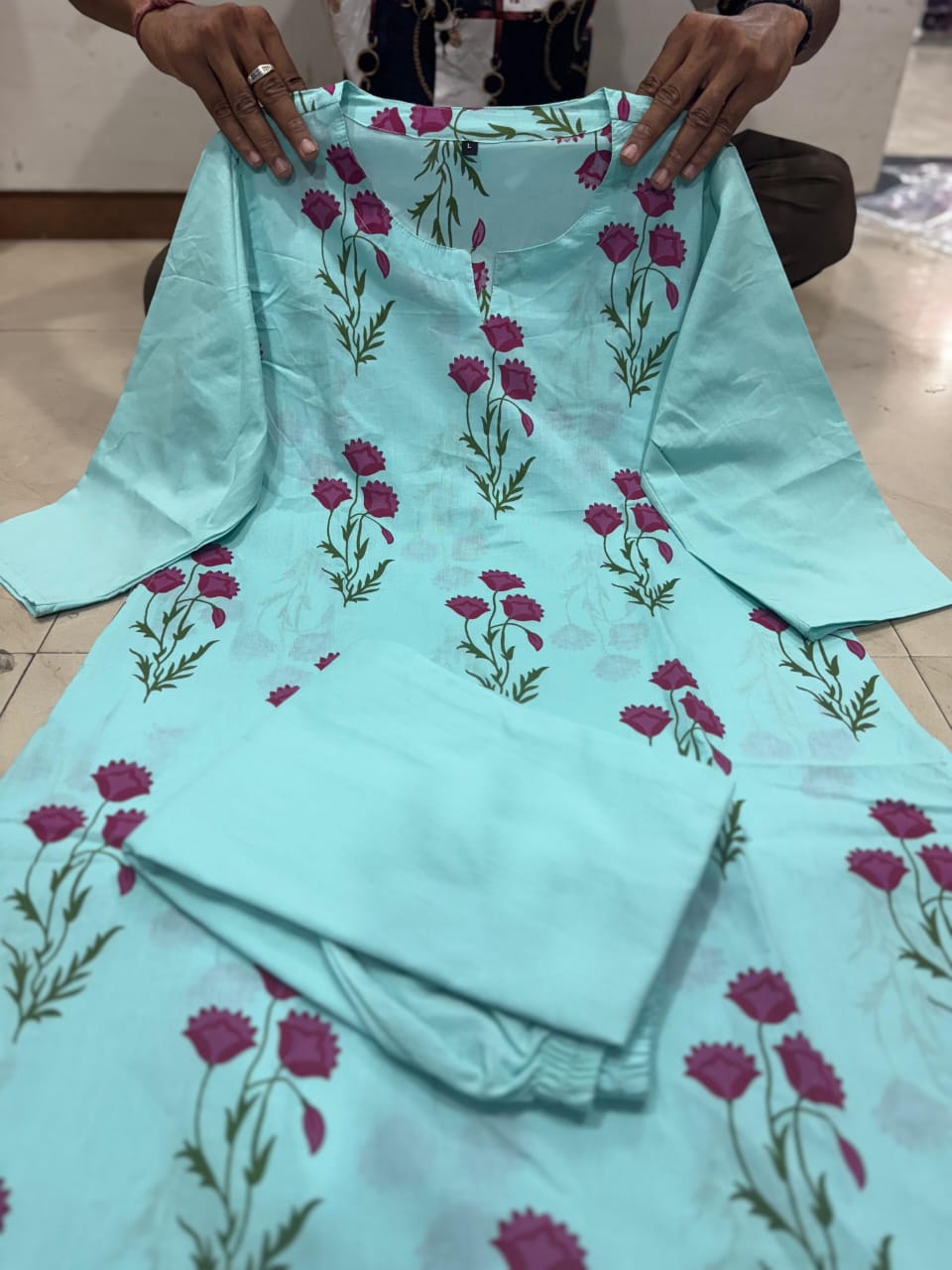 Jaipur Print Cotton Cord Set – Premium Quality