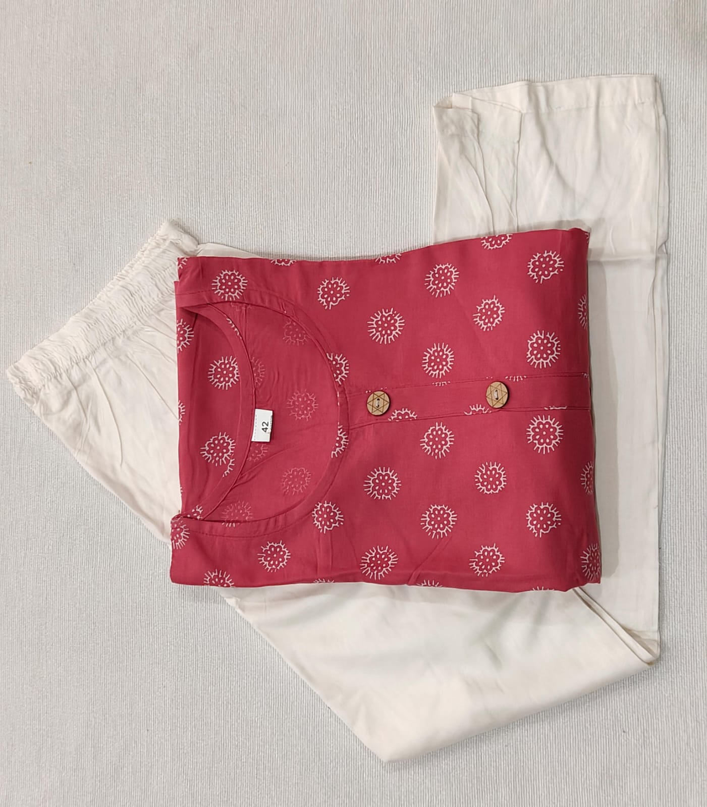REYON KURTI WITH MATCHING PANT SETS