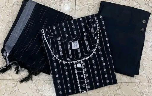 AAKARSHAK Cotton kurti pant with dupatta