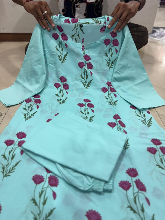 Jaipur Print Cotton Cord Set – Premium Quality