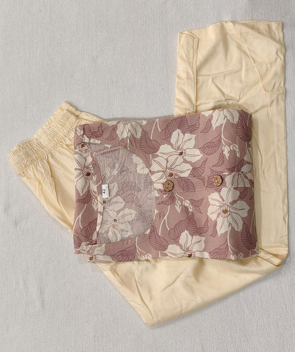 REYON KURTI WITH MATCHING PANT SETS
